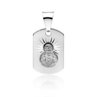 Medalik Srebrny pr 925 Jezus / Matka Boska Szkaplerzna
ZAS0148S-M0141