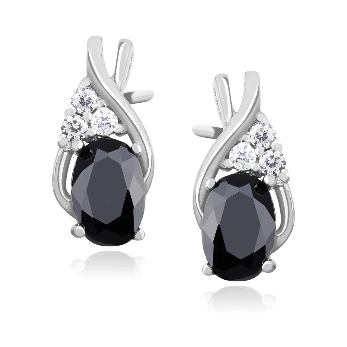 Kolczyki Srebrne pr 925 Czarna Cyrkonia
KO311S-Z1080