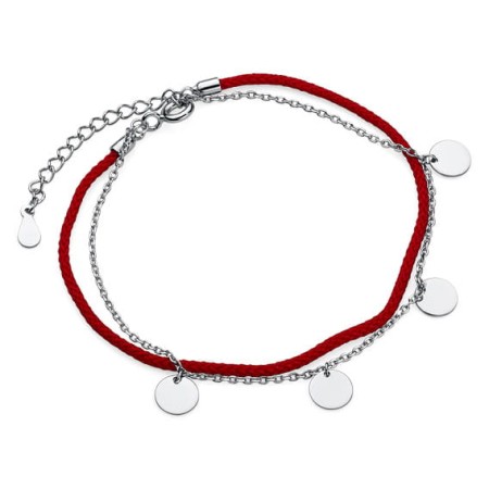 Bransoletka Srebrna pr 925 Koło 